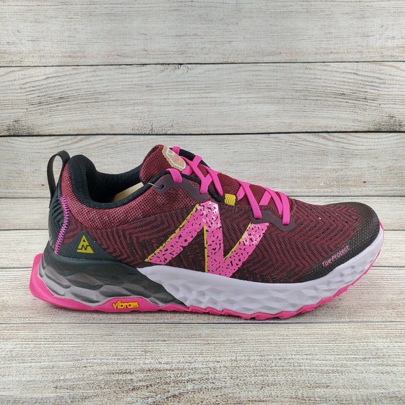 New Balance Fresh Foam Hierro v6 Garnet / Pink Glow Women's Size 7 Wide - Picture 1 of 8